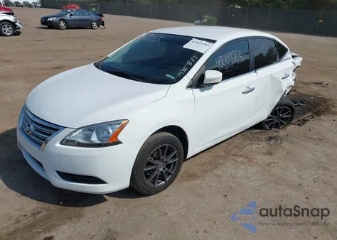 2015 Nissan Sentra Fe+ S/S/Sl/Sr/Sv from USA, damaged, VIN 3N1AB7AP6FY271892
